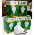 หลอด LED HIGH POWER 5W 12VDC PVC แสงสีขาว ขั้วE27 1lot(5หลอด) 1หลอด=50 บาท ::::ราคาช่วงโปรโมชั่น :::: 